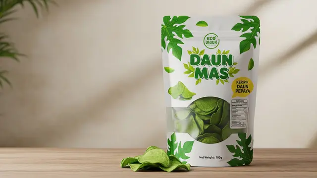 Keripik Daun Pepaya