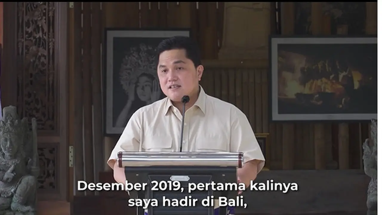 Menteri BUMN Erick Thohir