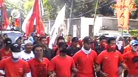 Tolak Outsourcing, Pekerja Kereta Api Geruduk Kantor PT KCJ