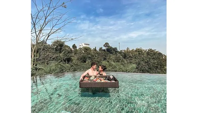 6 Momen Audi Marissa dan Anthony Xie Bulan Madu, Makin Romantis