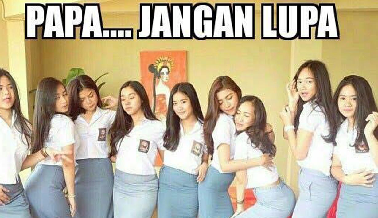 Meme Kocak Antar Anak Sekolah Yang Bikin Tepok Jidat Foto Liputan6com