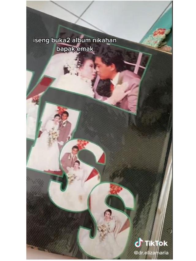 6 Potret Jadul Album Pernikahan Orangtua 30 Tahun Lalu, Editannya Bikin Salfok