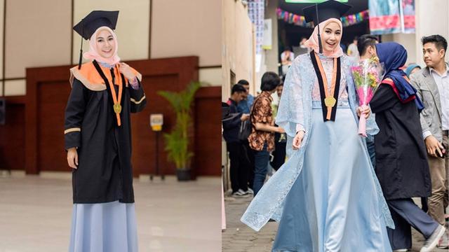 Gaya 7 Selebriti Tanah Air Saat Wisuda Cantik Dan Berprestasi Hot Liputan6 Com
