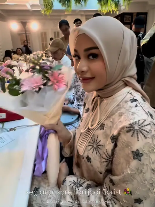 Aaliyah Massaid dan Aurel Hermansyah. [@aaliyah.massaid]