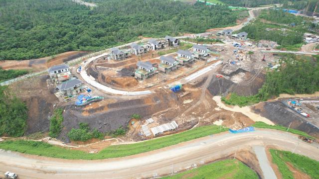 Update terbaru pembangunan rumah atau hunian bagi para menteri di Ibu Kota Nusantara (IKN), Kalimantan Timur selesai pada Juli 2024. (Dok Kementerian PUPR)