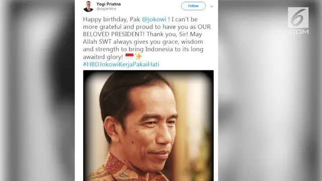 VIDEO: Selamat Ulang Tahun ke-57 Pak Jokowi!