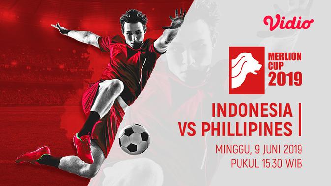 Merlion Cup 2019 - Indonesia Vs Filipina