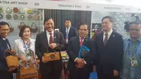 Menteri Koordinator Bidang Kemaritiman Luhut Binsar Panjaitan hadir pada pameran The 16th China-ASEAN Expo 2019 (Caexpo 2019) yang berlangsung di Nanning, China.