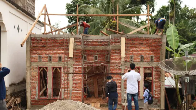 Program bedah rumah di Kabupaten Pasaman Barat, Sumatera Barat. (Dok. Kementerian PUPR)