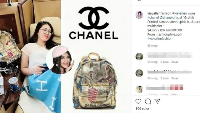 6 Koleksi Tas Mewah Via Vallen, Ada yang Ditaksir Ratusan Juta