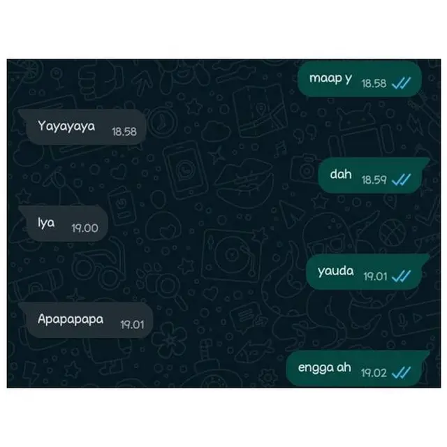 7 Chat Absurd Kehabisan Topik Pembicaraan Ini Bikin Tepuk Jidat