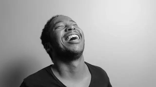 Laughing