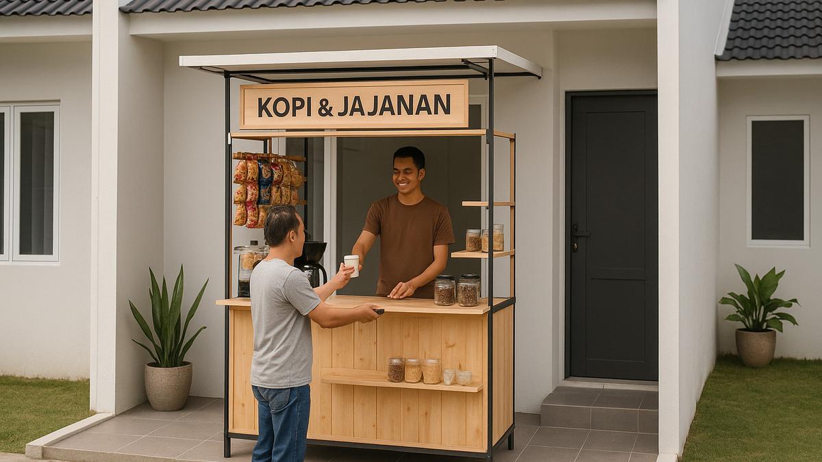 7 Desain Warung di Teras Rumah yang Rapi dan Estetik, Bantu Menarik Pelanggan