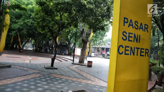 Sepi Pengunjung, Begini Suasana Pasar Seni Ancol