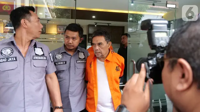 Barang Bukti Kasus Narkoba Amir Mirza Gumay