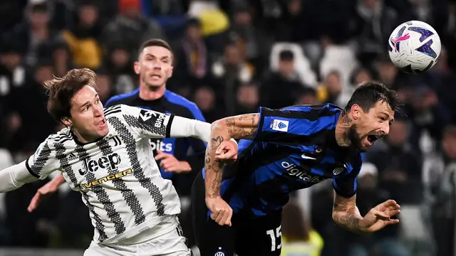 Hasil Liga Italia: Juventus Bungkam Inter Milan 2-0