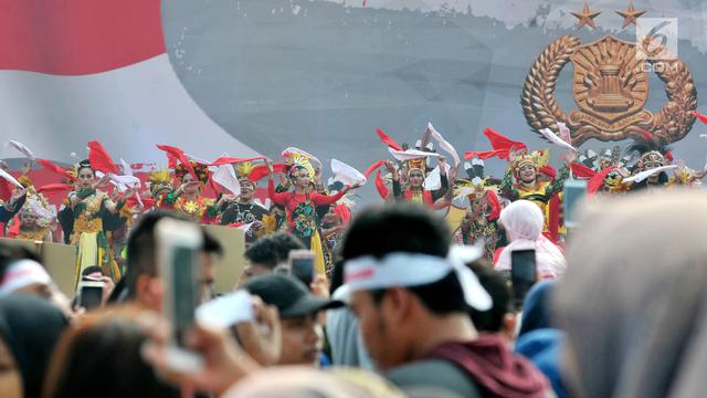 Ratusan Warga Padati Festival Damai di Monas