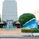 Instalasi “The Ocean Is Calling” di Plaza Senayan untuk menyambut keseruan Moana live action. (Foto/dok: Disney Indonesia)