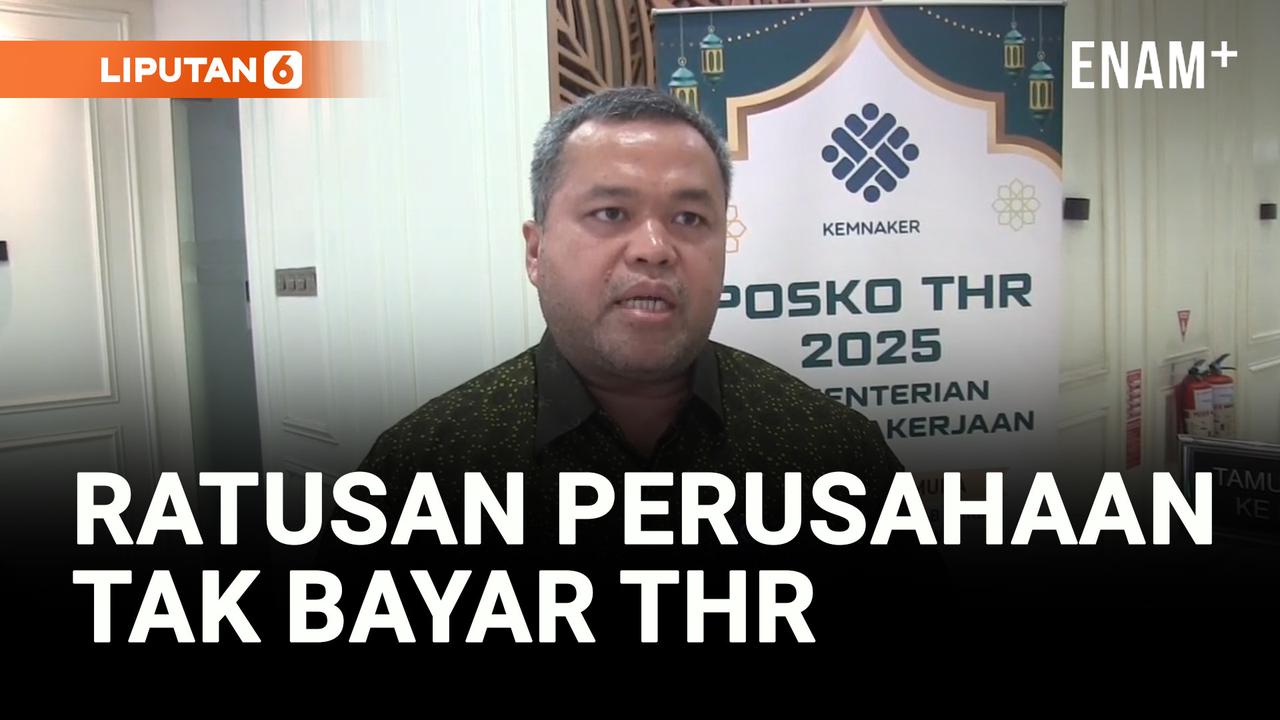 VIDEO: Kemenaker Sebut Ada Ratusan Perusahaan Tak Bayarkan THR