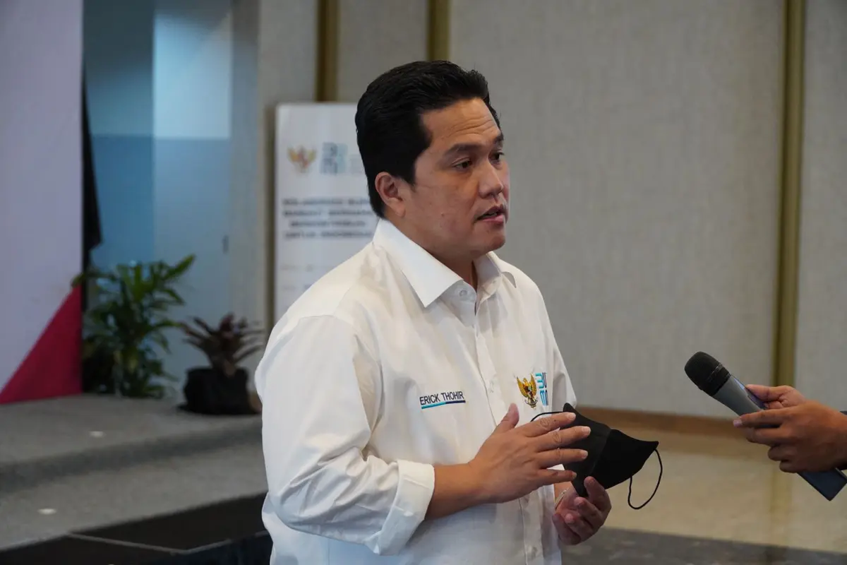Menteri BUMN Erick Thohir