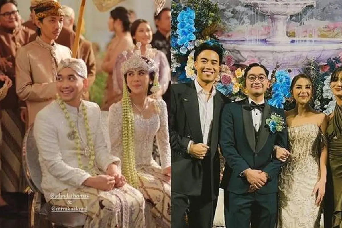 8 Potret Seleb Hadiri Pernikahan Adinda Thomas, Jennifer Dunn Tampil Manglingi