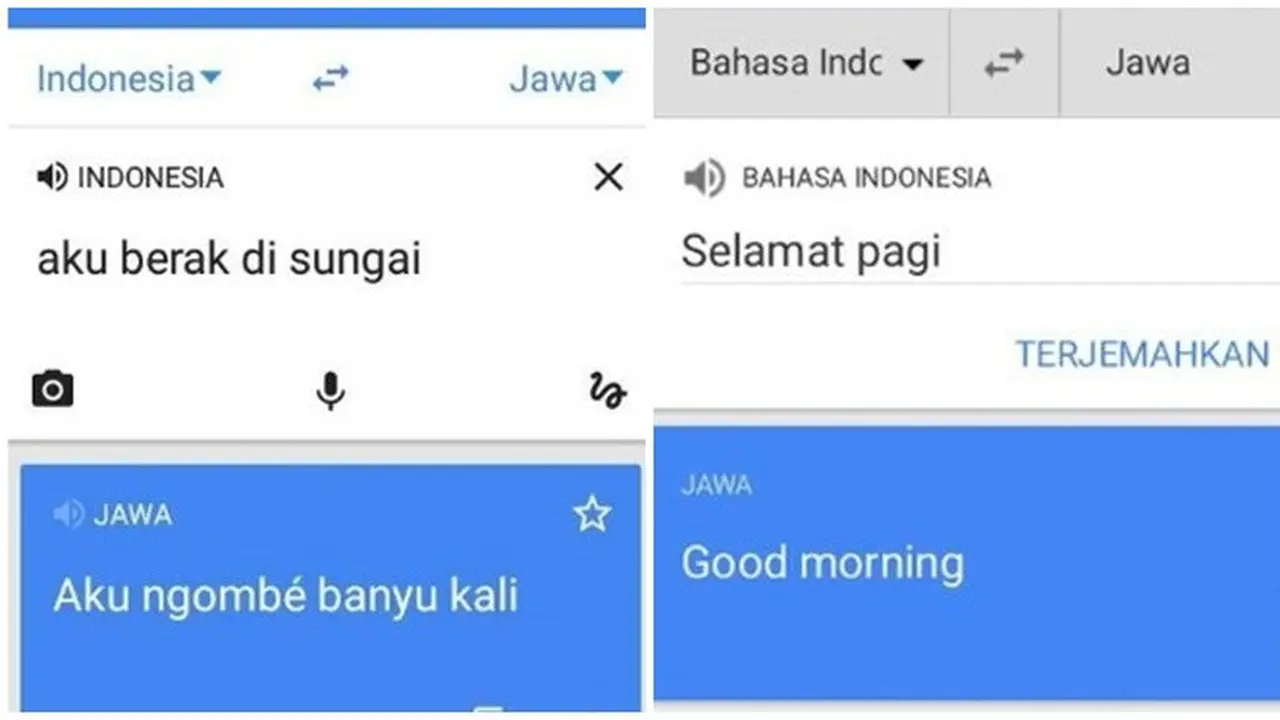 Terjemahan Google Translate Bahasa Jawa Ini Bikin Mikir Dua Kali