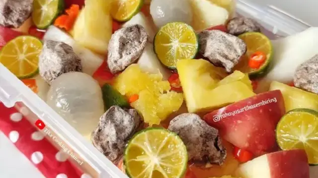 Resep asinan kiamboy. (dok. Cookpad @TikaSembiring)