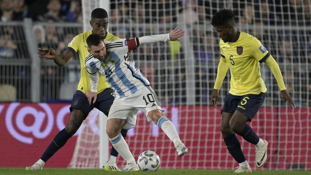 Foto: Aksi Messi Bersama Timnas Argentina di Kualifikasi Piala Dunia 2026, Cetak Gol Semata Wayang ke Gawang Ekuador
