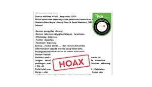 Kumpulan Hoaks Seputar HP, Dipantau Pemerintah hingga Bakal Dikenakan Pajak