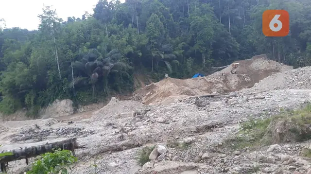 Tambang ilegal Pohuwato yang berdampak pada kerusakan cagar alam dan Produktivitas Pertanian (Arfandi Ibrahim/Liputan6.com