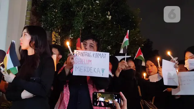 Aksi Solidaritas untuk Warga Palestina