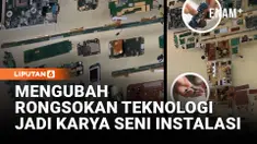 Angelika Saraswati mengolah limbah elektronik menjadi instalasi seni yang mencolok secara visual. Melalui rongsokan teknologi, ia mengangkat isu serius tentang ancaman sampah elektronik yang terus meningkat. Karyanya tidak sekadar dipamerkan, tetapi ...