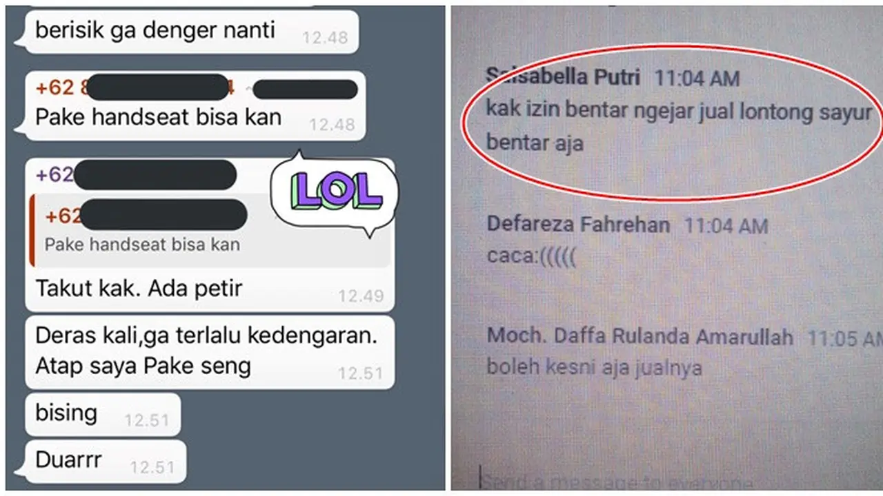 6 Chat Lucu Mahasiswa Baru Minta Izin Tak Ikut Ospek Online Ini Bikin Geleng Kepala