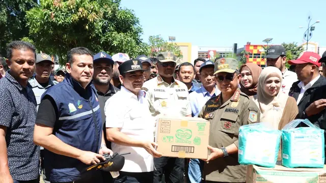 Mendagri Turun ke Lhokseumawe, Cek Infrastruktur Vital dan Salurkan Bantuan