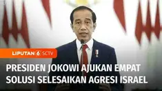 Presiden Joko Widodo mengajukan empat solusi dalam menyelesaikan agresi Israel ke wilayah Palestina di Jalur Gaza. Pernyataan tersebut disampaikannya di Konferensi Tingkat Tinggi Organisasi Kerja Sama Islam atau KTT OKI, yang digelar di Riyadh, Arab ...