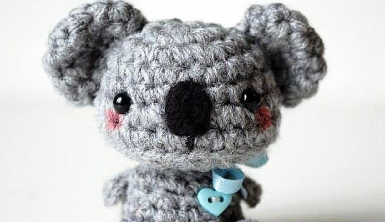 Imut Dan Lucunya Boneka Rajut Mini  Bikin Gemas Fashion 