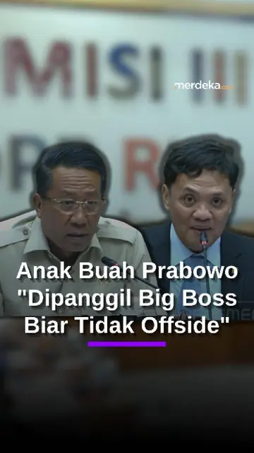 Bocoran Komisi III, Anak Buah Prabowo Harus Pergi Usai Bahas Revisi UU Polisi: Dipanggil Big Boss