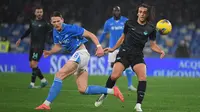 Pertandingan antara Napoli versus Lazio yang berakhir dengan skor 0-1 hari Senin (09/12/2024) dini hari WIB. (X/Lazio)