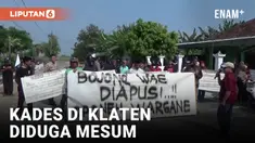 Diduga Mesum, Kades di Klaten Didemo Mundur