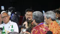 Rapat Kerja Komisi IV dari Fraksi PDIP bersama Menteri Pertanian Syahrul Yasin Limpo (Mentan SYL) di Gedung Parlemen, Jakarta Pusat, Kamis (8/9).