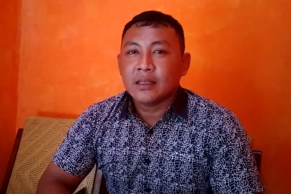 Pedagang telur ayam di Blora, Muhammad Fuad Mushofa. (Liputan6.com/Ahmad Adirin)
