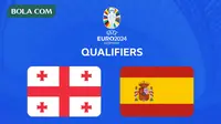 Kualifikasi Euro 2024 - Georgia Vs Spanyol (Bola.com/Adreanus Titus)