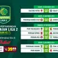 Jadwal dan Live Streaming Pegadaian Liga 2 Pekan 7 di Vidio