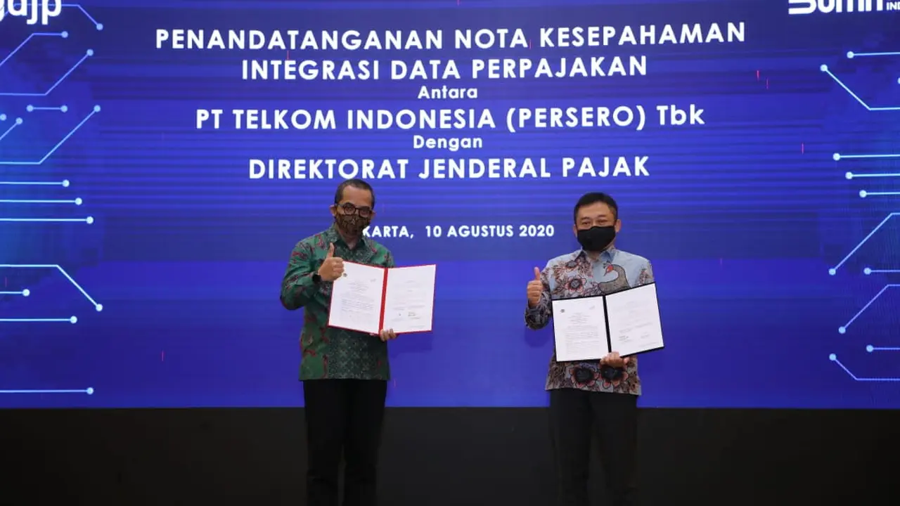 Tingkatkan Akuntabilitas, Telkom dan DJP Perkuat Kerja Sama Integrasi Data Perpajakan