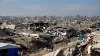 Gedung Runtuh di Gaza Tewaskan 19 Orang