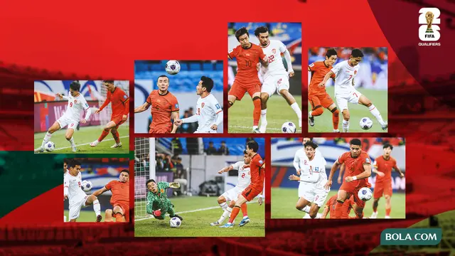 Kolase - China Vs Timnas Indonesia Leg 1