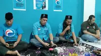 Partai Gelora Indonesia Kota Bekasi gelar tahlil dan doa untuk almarhum Eril. (Foto: Bam Sinulingga/Liputan6.com)