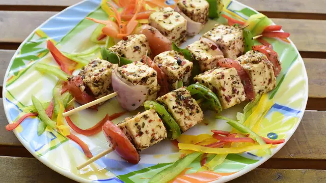 Ilustrasi paneer barbeque