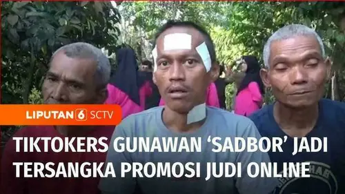 VIDEO: Kreator Konten Sadbor Jadi Tersangka Kasus Judi Online