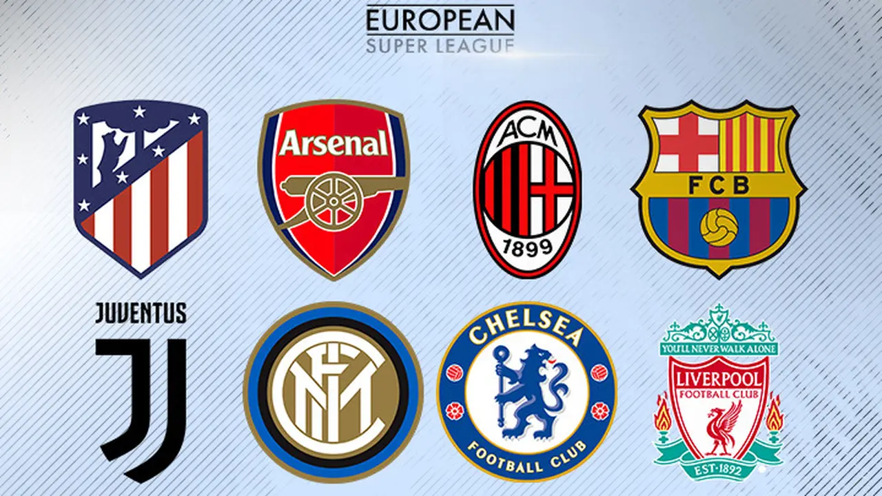 12 Klub penggagas Liga Super Eropa
